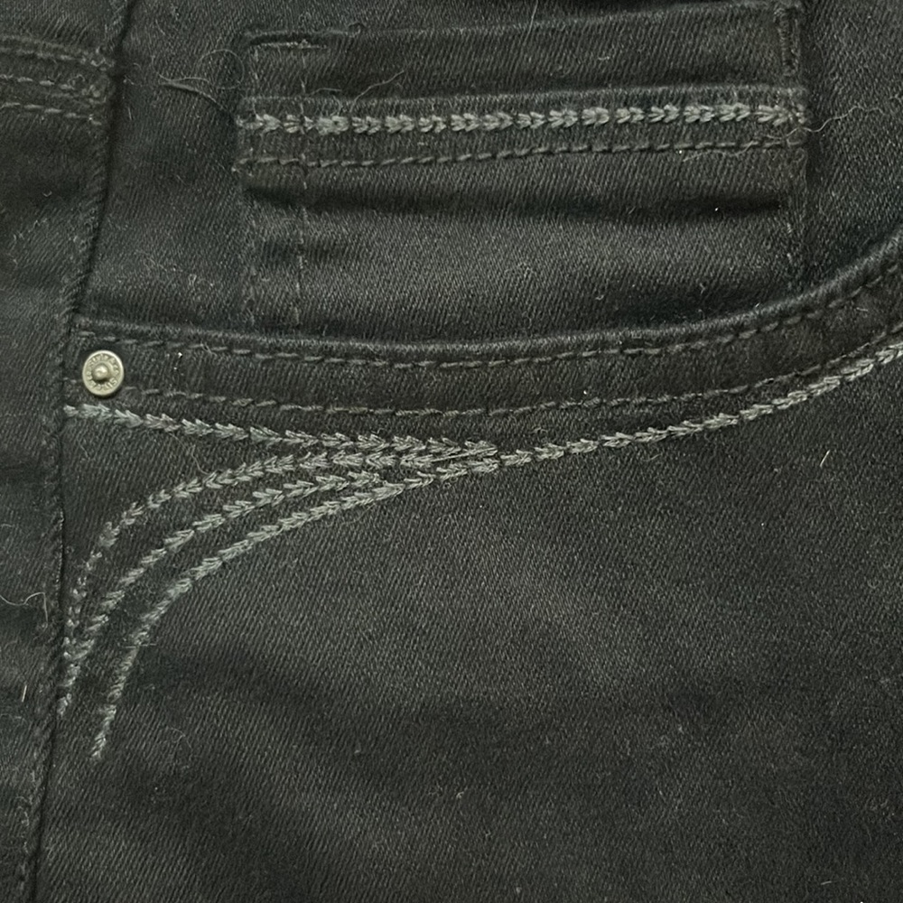 Style & Co Black Cotton Jeans NWT - Picture 2 of 8